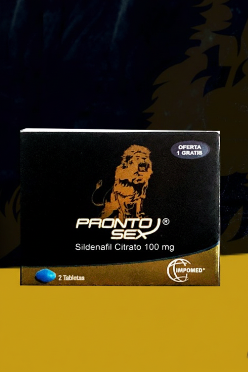 PRONTO SEX 100 MG BLISTER X 2 TABLETAS