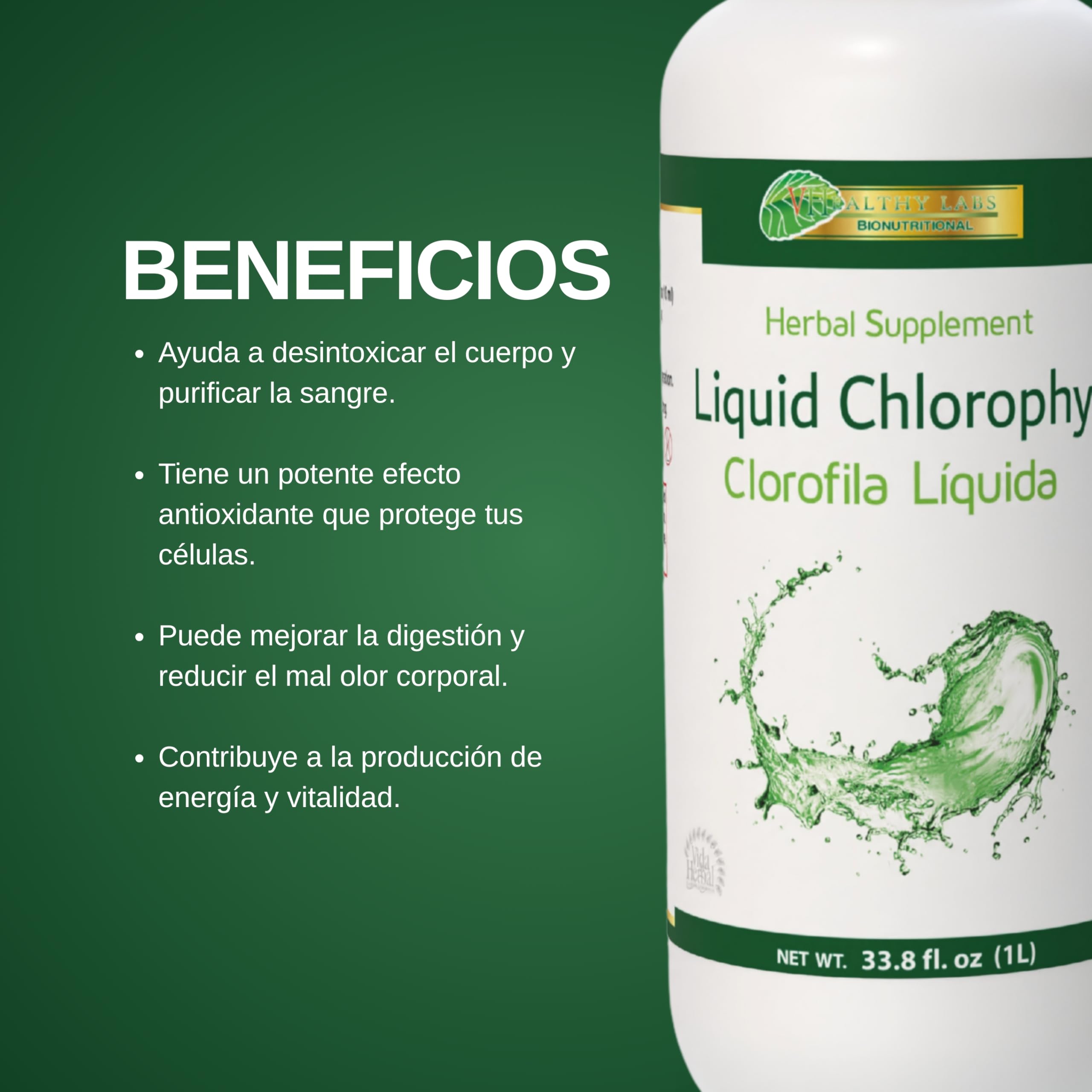 Clorofila Liquida, Vida Herbal