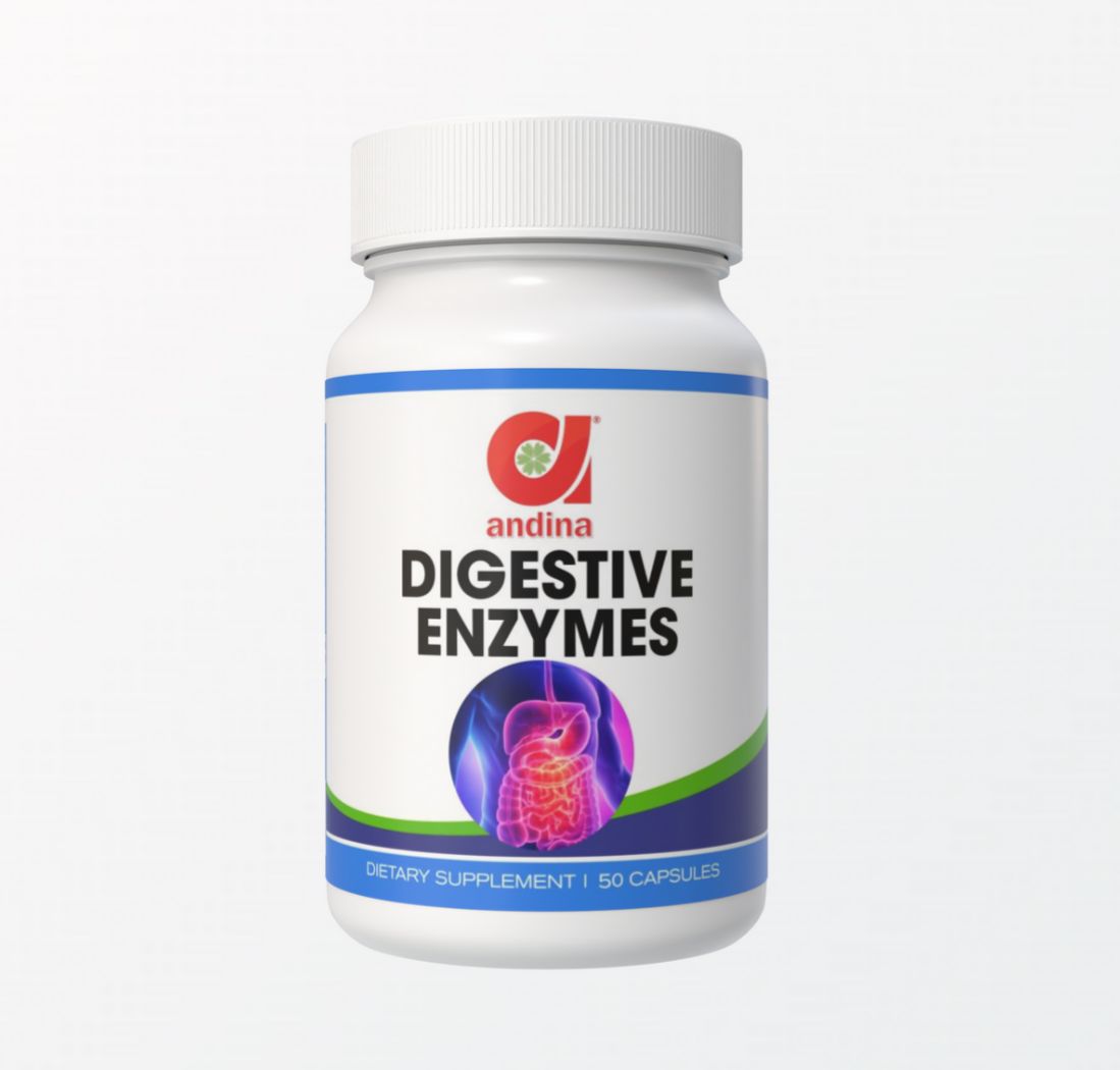 Enzimas digestivas / 50 cápsulas