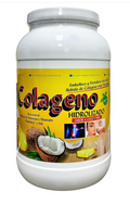 Colageno Hidrolizado Sabor a Coco y Piña Mezcla de Polvo